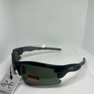 X-Loop Semi Rimless Wrap Sunglasses